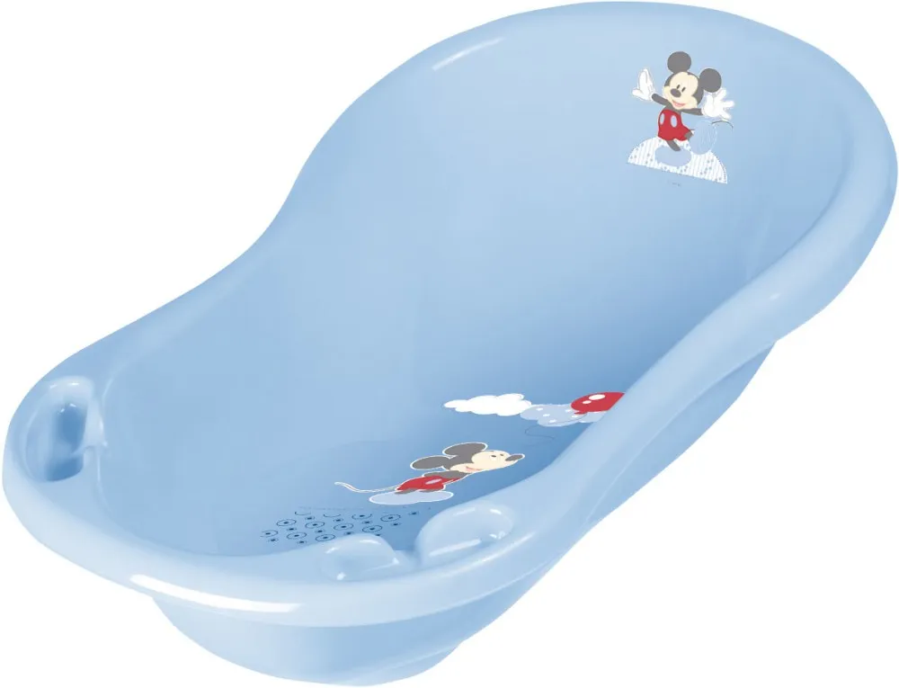 babashop.hu - Lorelli piskóta kád leeresztő dugóval 84cm - Kék Mickey egér