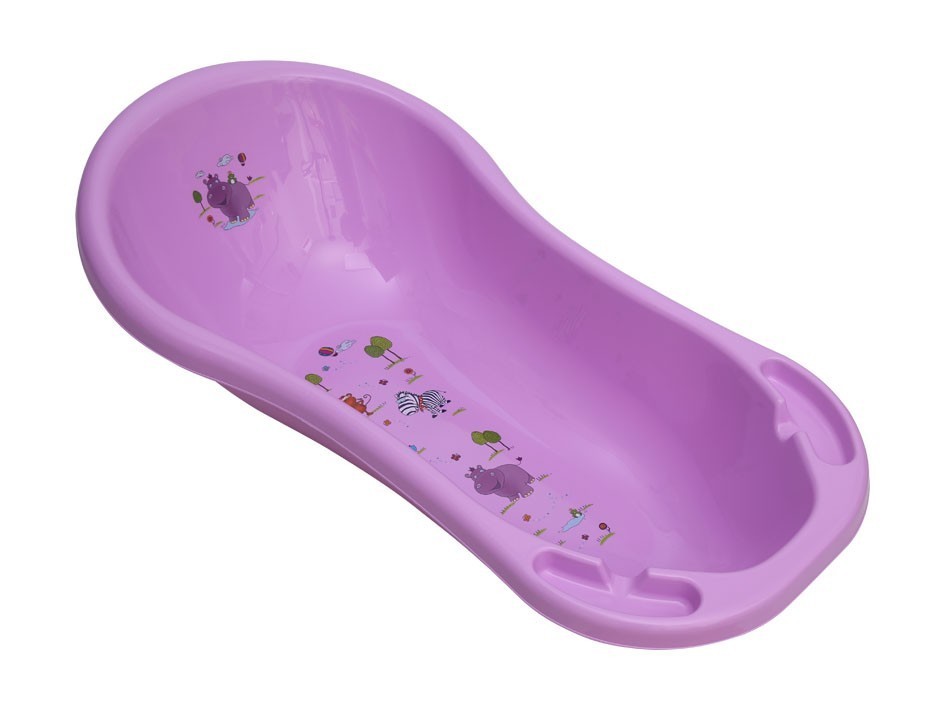 babashop.hu - Lorelli piskóta kád 100cm - Hippo - Lila