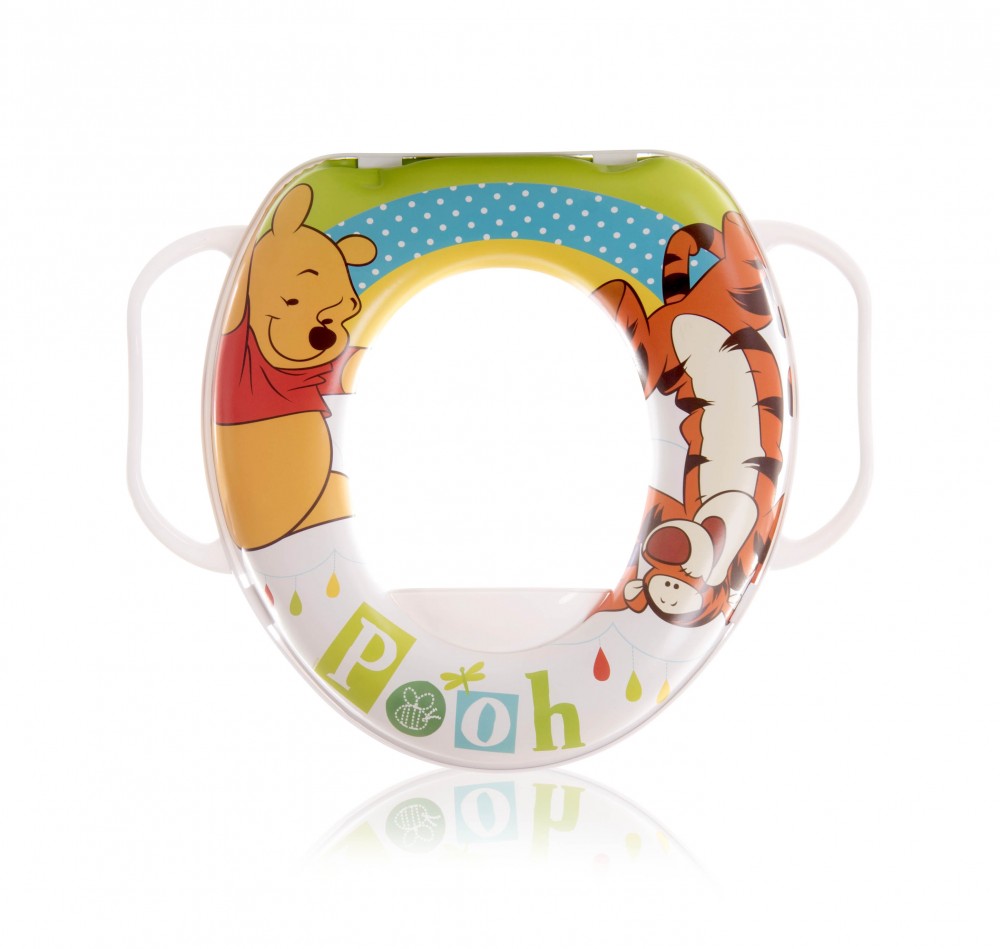 babashop.hu - Lorelli Disney mintás párnázott WC szűkítő - Micimackó / fehér