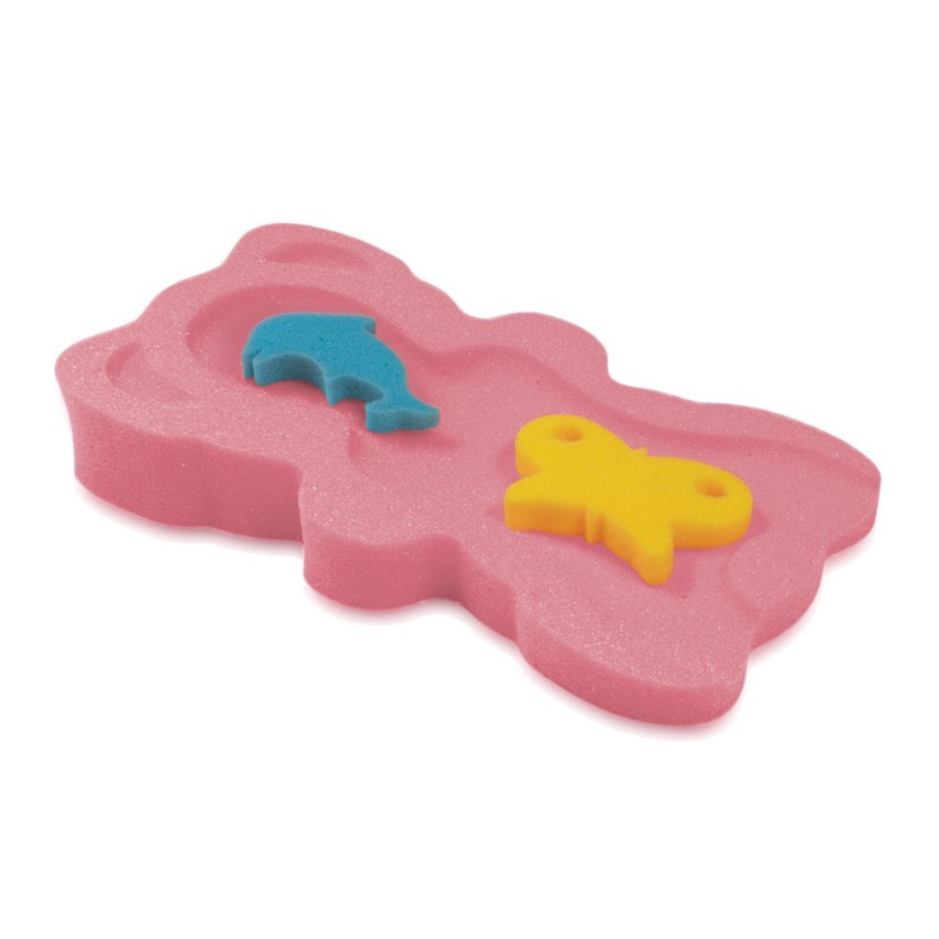 babashop.hu - Baby Care Midi szivacs babatartó - Pink