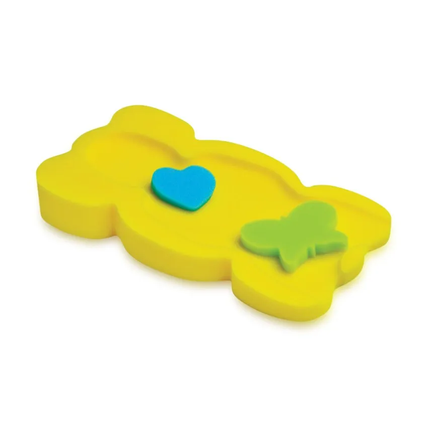 babashop.hu - Baby Care Uni szivacs babatartó - Sárga