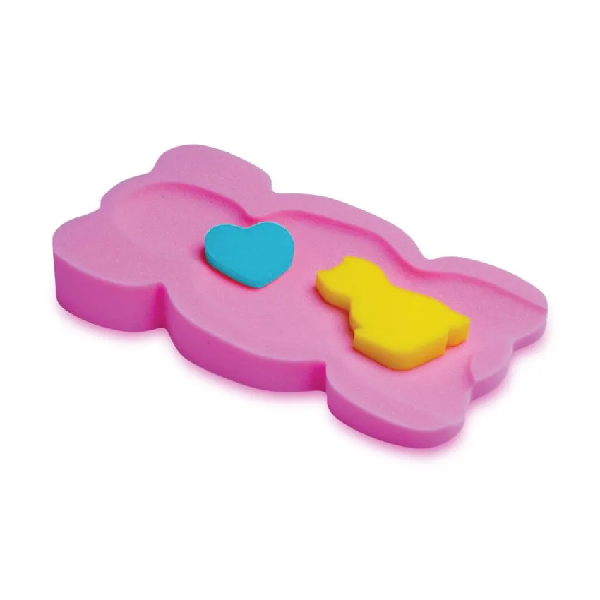 babashop.hu - Baby Care Uni szivacs babatartó - Pink