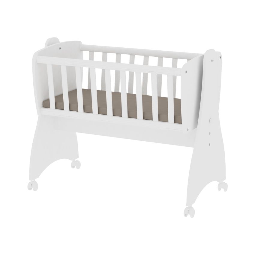 babashop.hu - Lorelli First Dreams ringatható bölcső 105x55 - White / Fehér