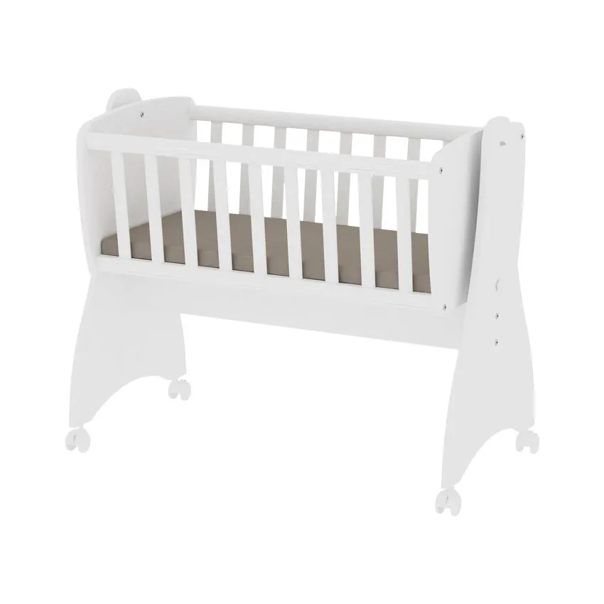 babashop.hu - Lorelli First Dreams ringatható bölcső 105x55 - White / Fehér