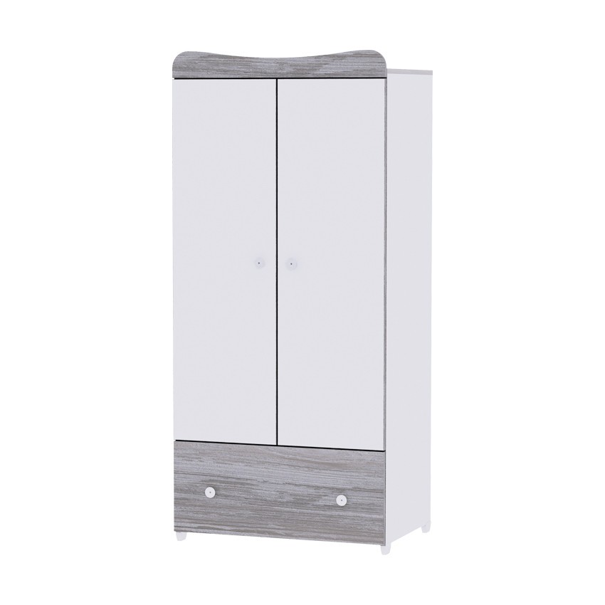 babashop.hu - Lorelli Exclusive szekrény - White & Artwood