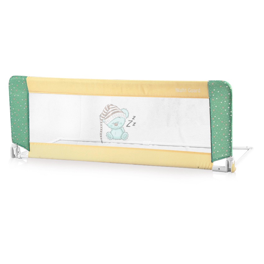 babashop.hu - Lorelli Night Guard leesés gátló - Beige&Green Sleeping Bear 2018