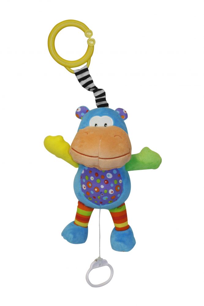 babashop.hu - Lorelli Toys zenélő játék - Funny Hippo/Vizilovas !! kifutó !!