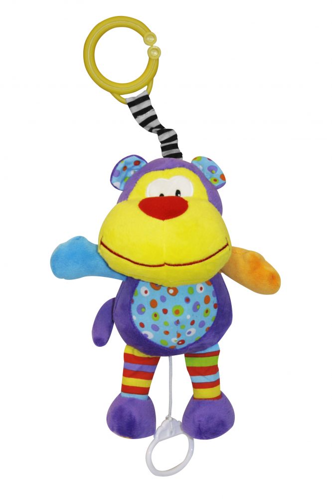 babashop.hu - Lorelli Toys zenélő játék - Funny Monkey - Majmos