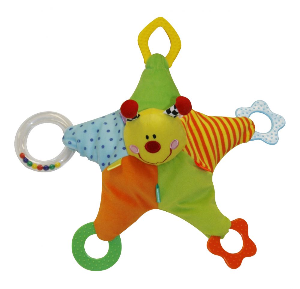 babashop.hu - Lorelli Toys csörgő-rágóka - Csillag