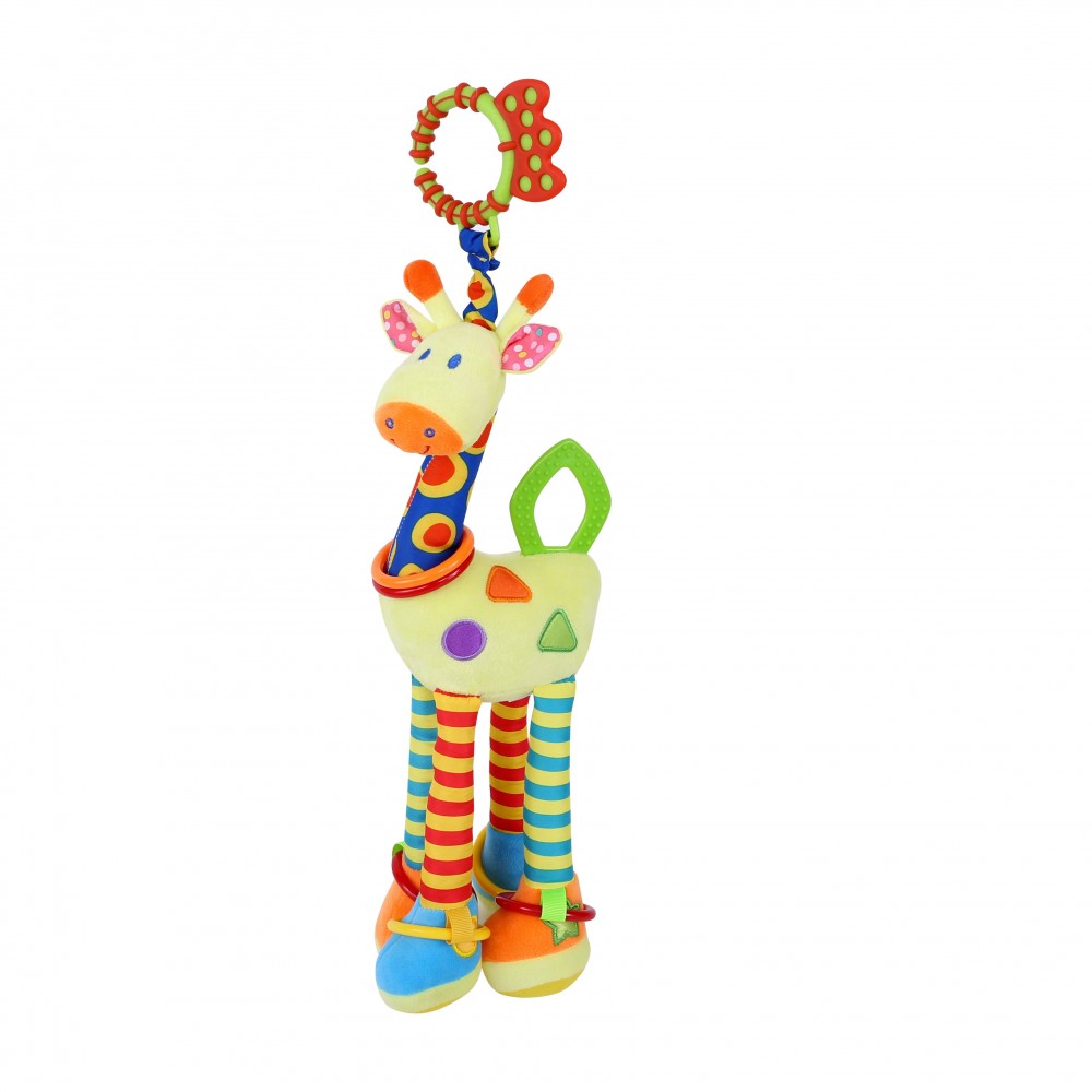 babashop.hu - Lorelli Toys plüss játék rágókával - zsiráf