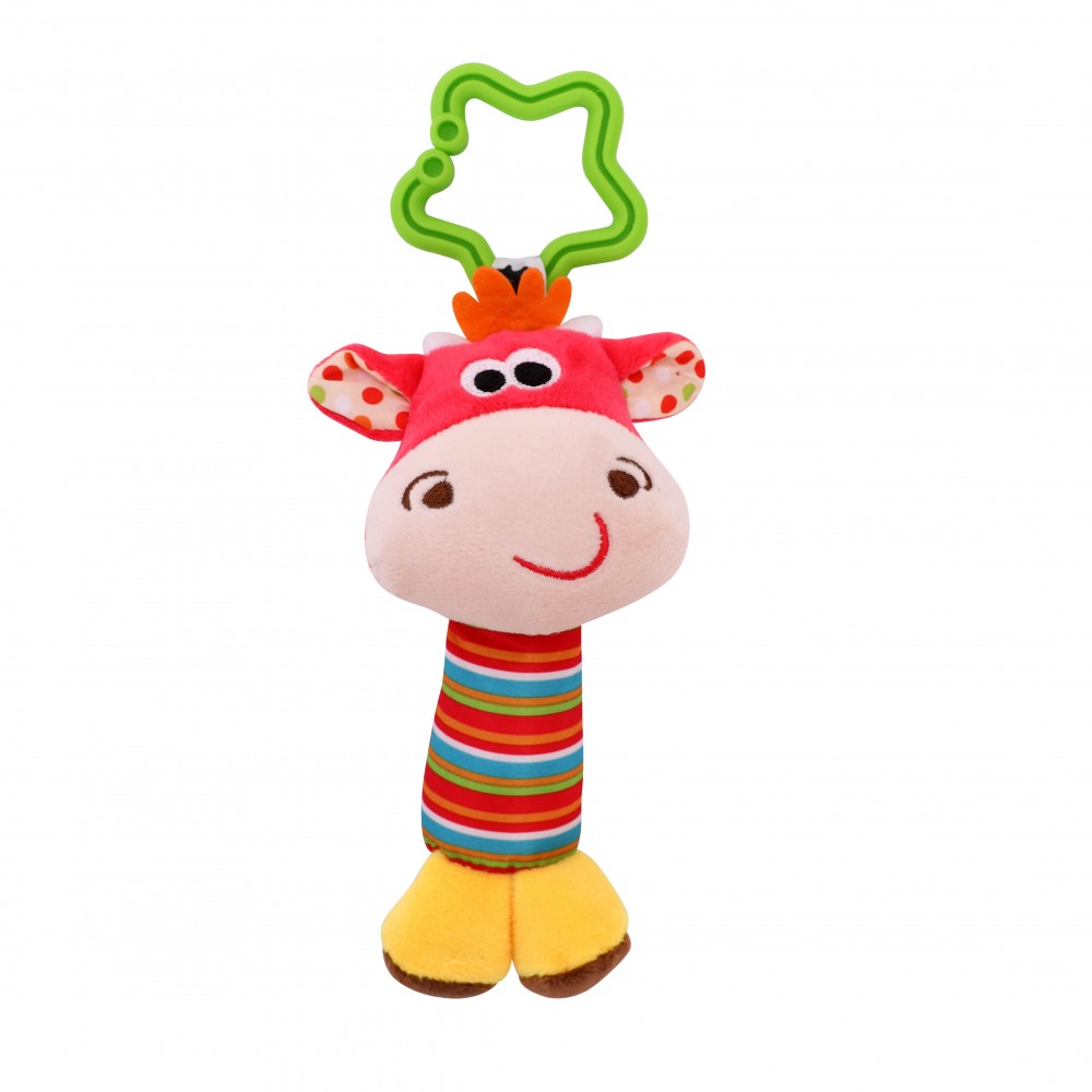 babashop.hu - Lorelli Toys plüss csörgő - boci