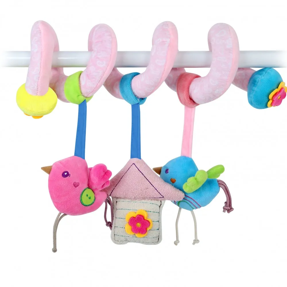 babashop.hu - Lorelli Toys plüss spirál játék - édes otthon