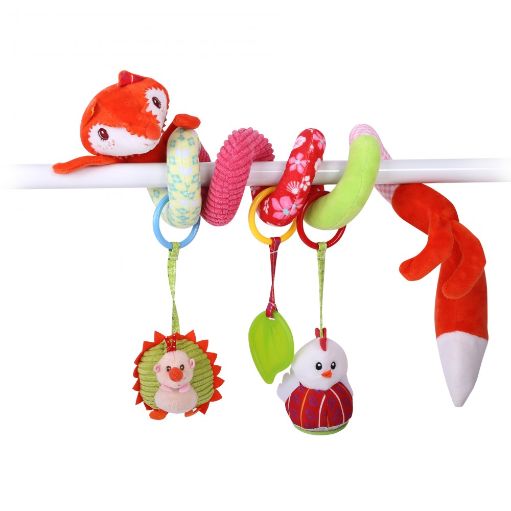 babashop.hu - Lorelli Toys plüss spirál játék - róka