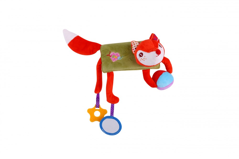 babashop.hu - Lorelli Toys plüss babakocsi játék - róka