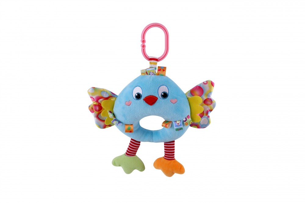 babashop.hu - Lorelli Toys zenélő plüss játék - kék madár