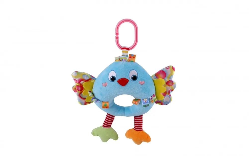 babashop.hu - Lorelli Toys zenélő plüss játék - kék madár