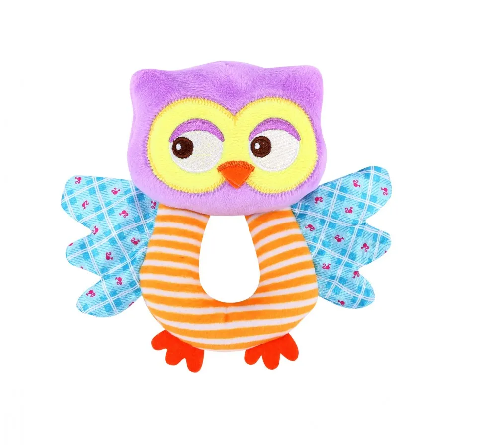 babashop.hu - Lorelli Toys plüss csörgő - bagoly KIFUTÓ!