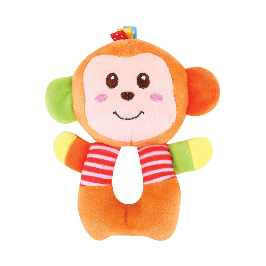 babashop.hu - Lorelli Toys plüss csörgő - majom
