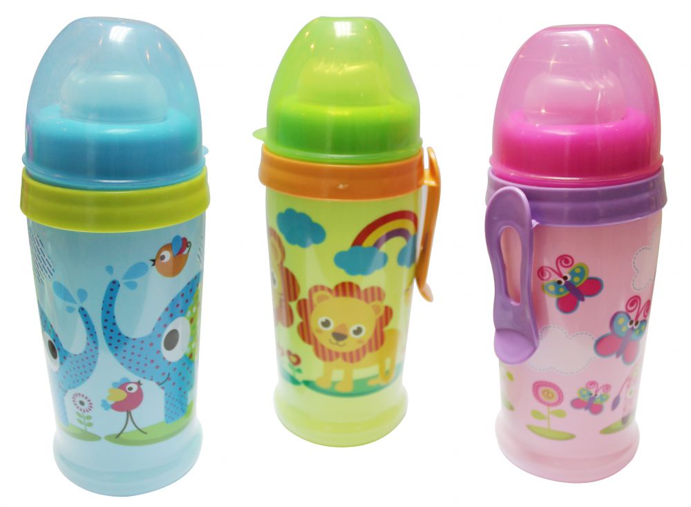 babashop.hu - Lorelli Zoo Clip N Go csepegésmentes itató 360ml