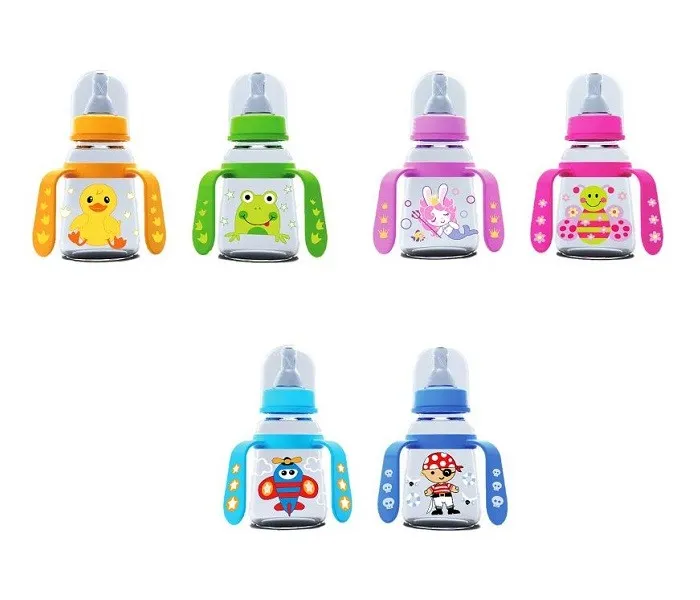 babashop.hu - Baby Care cumisüveg foganytúval 125ml - vegyes színekben