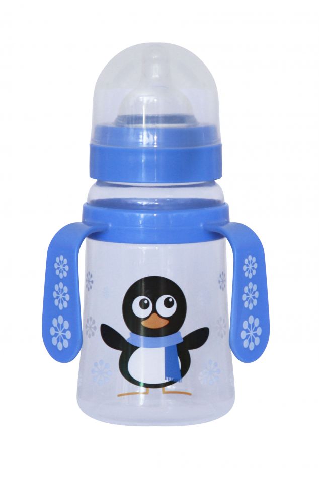 babashop.hu - Baby Care szélesnyakú cumisüveg fogantyúval 250ml