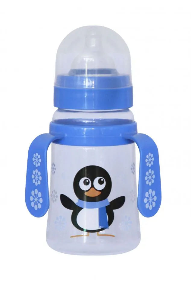 babashop.hu - Baby Care szélesnyakú cumisüveg fogantyúval 250ml