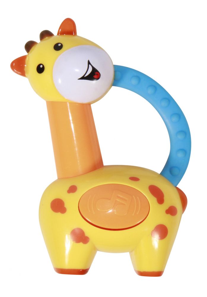 babashop.hu - Baby Care csörgő-rágóka - Zsiráf !! kifutó !!