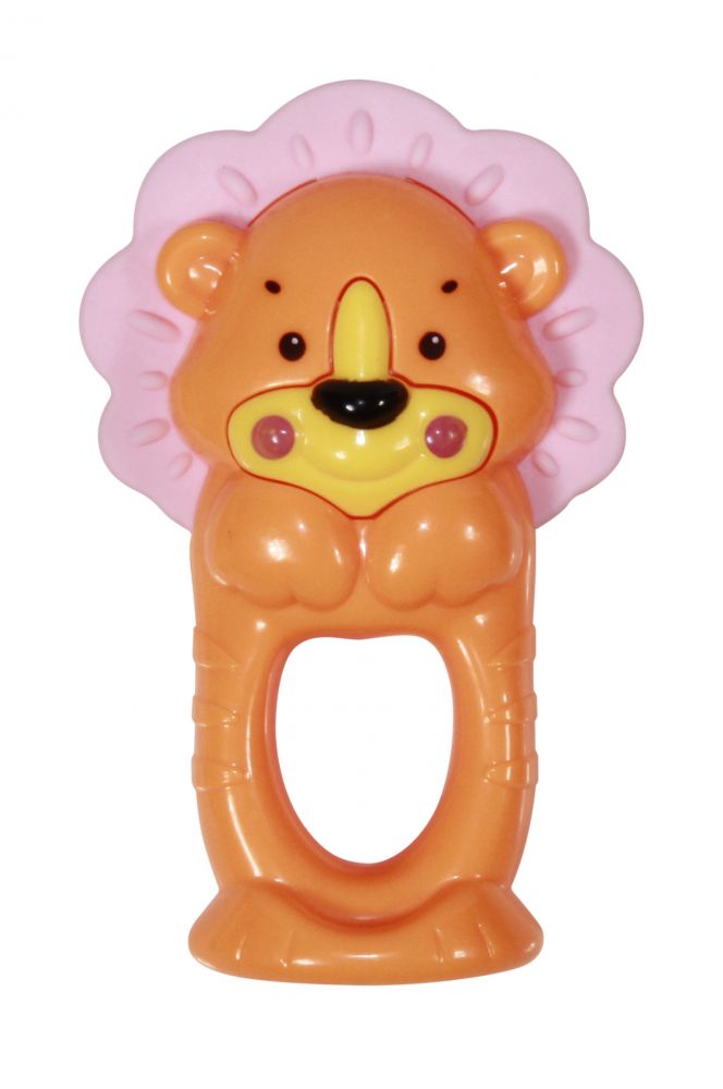 babashop.hu - Baby Care csörgő-rágóka - Lion / Oroszlán