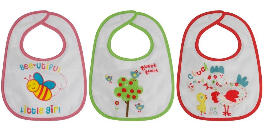 babashop.hu - Baby Care 7db-os előke, mintás