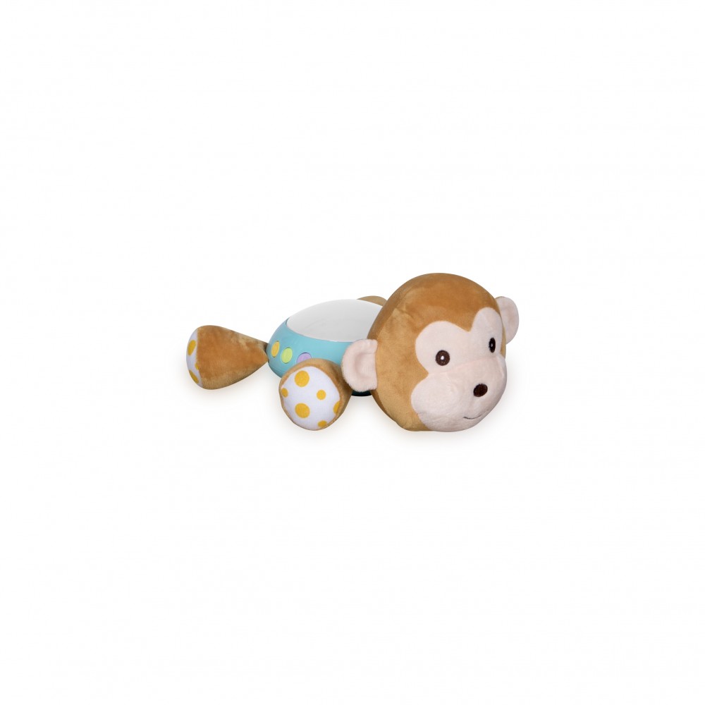 babashop.hu - Lorelli Night Light éjszakai fény zenélő projector - Monkey