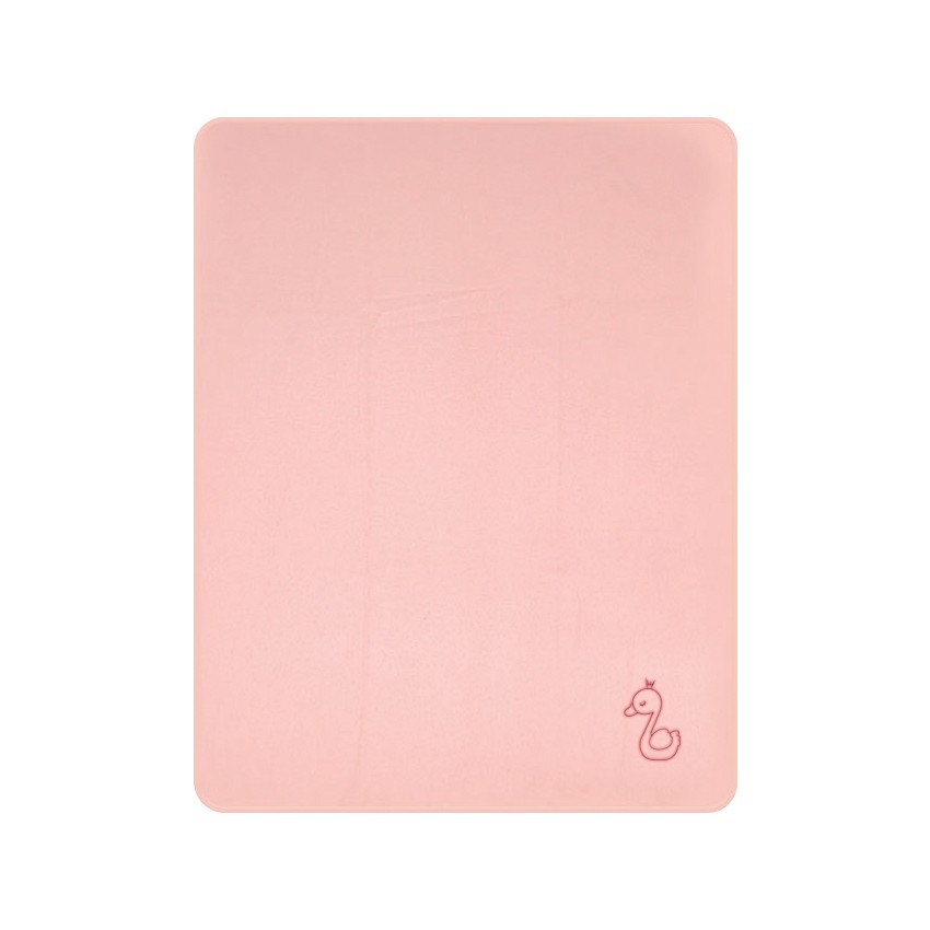 babashop.hu - Lorelli Polár takaró 75x100 cm - pink hattyú