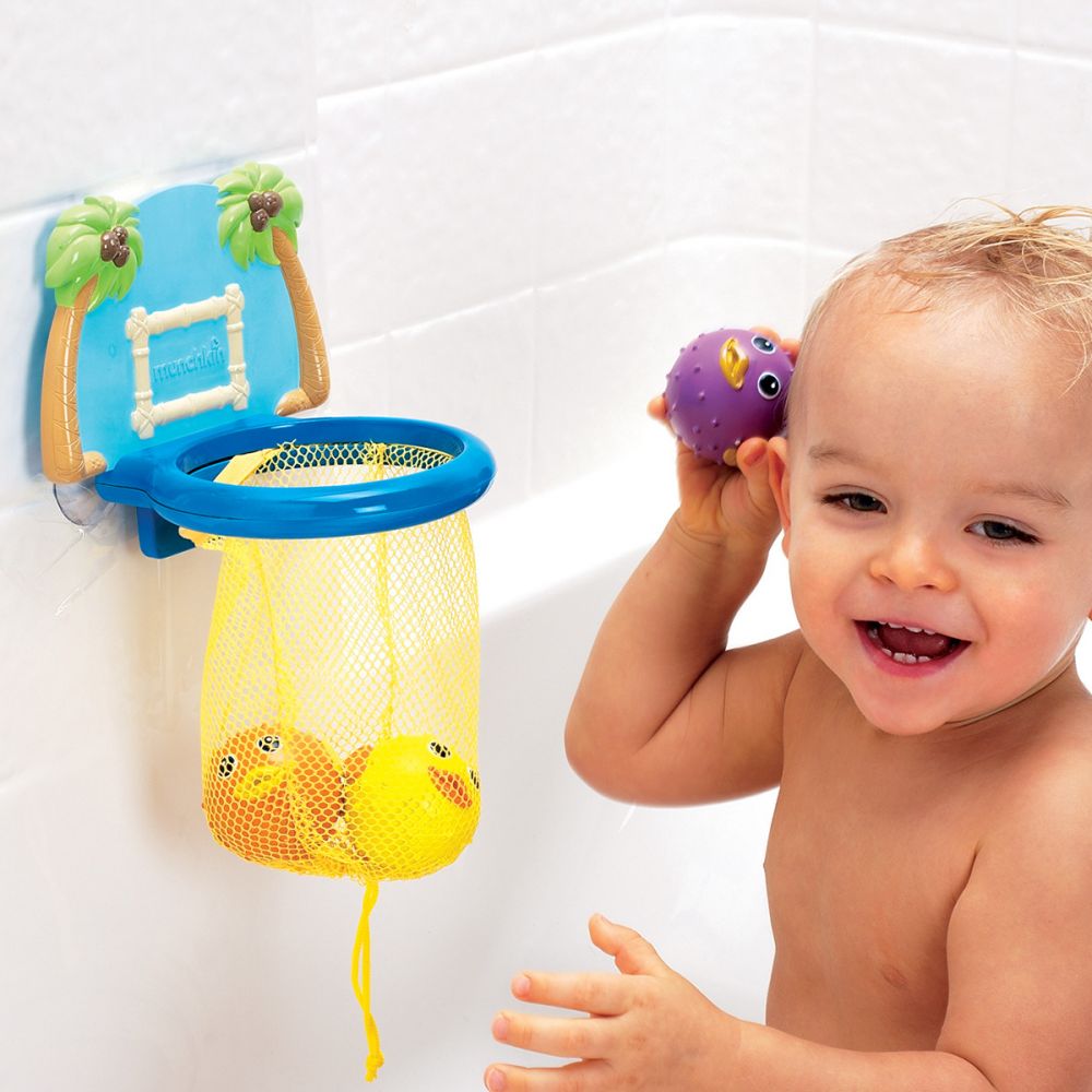 babashop.hu - Munchkin fürdőjáték - Bath Dunkers / vízi kosár