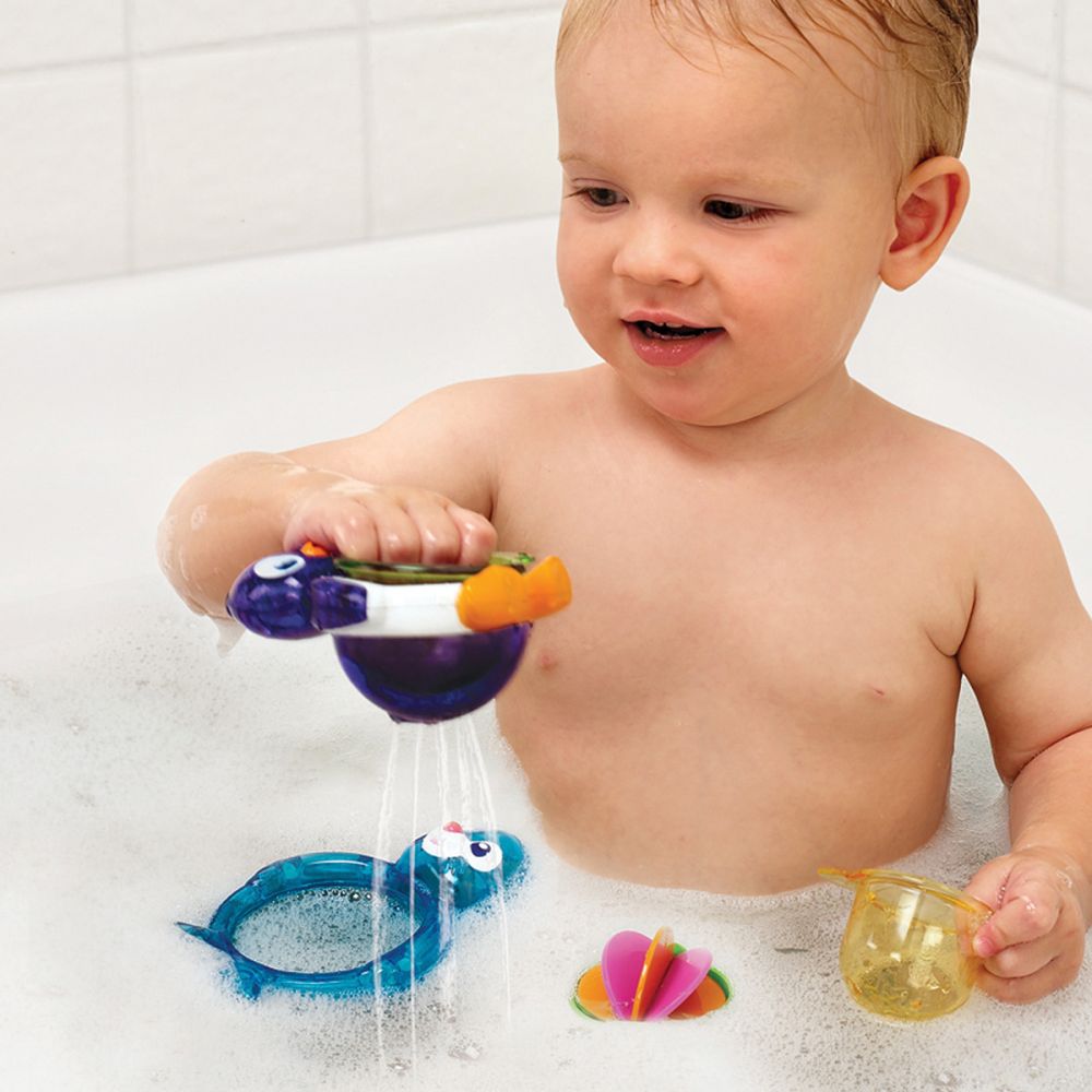 babashop.hu - Munchkin fürdőjáték - Lazy Buoys / Pingvin és fóka