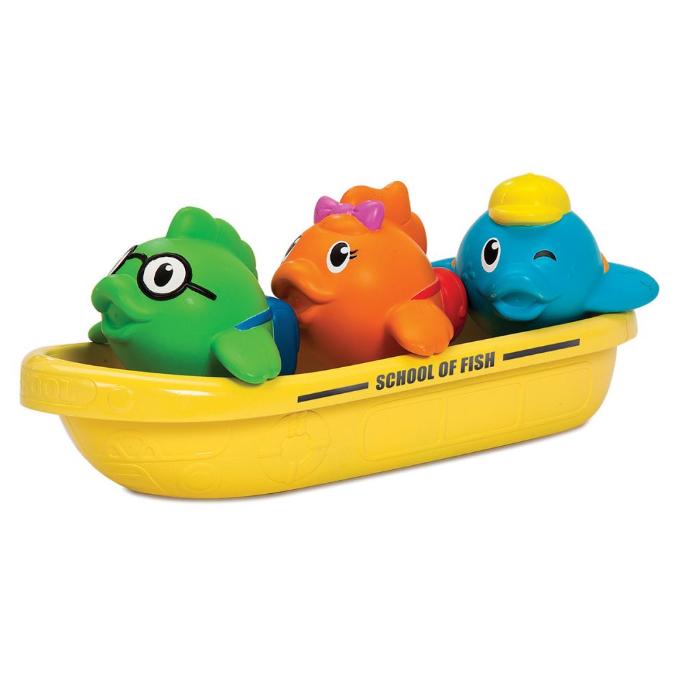babashop.hu - Munchkin fürdőjáték - School of Fish / Halacskák csónakban