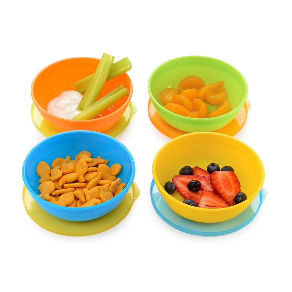 babashop.hu - Munchkin Love-a-Bowls 4db-os ételtároló szett + 2db kanál