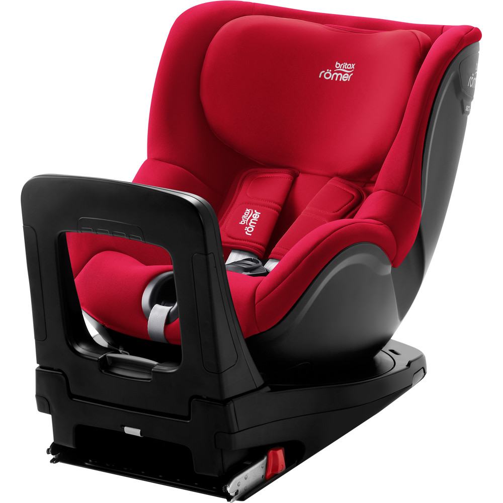 babashop.hu - Britax Römer Dualfix M iSize autósülés 61-105cm - Fire Red