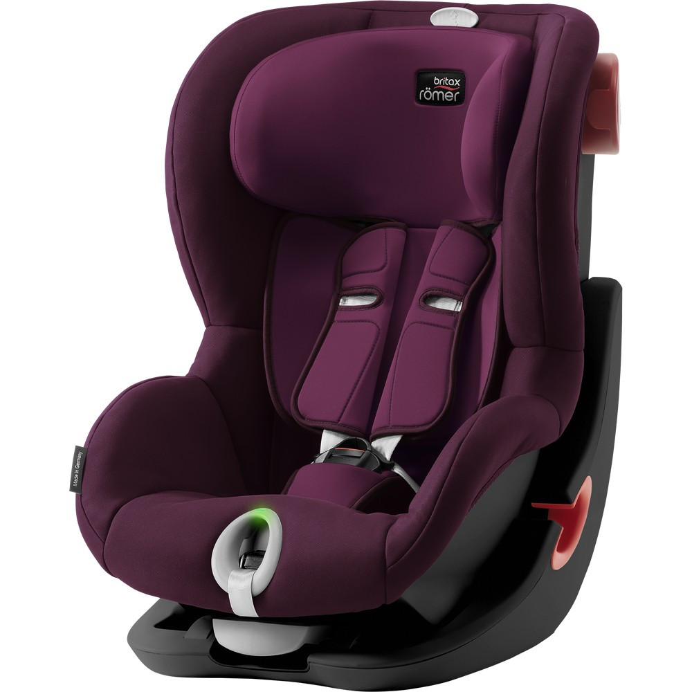 babashop.hu - Britax Römer King II LS autósülés 9-18kg - Burgundy Red