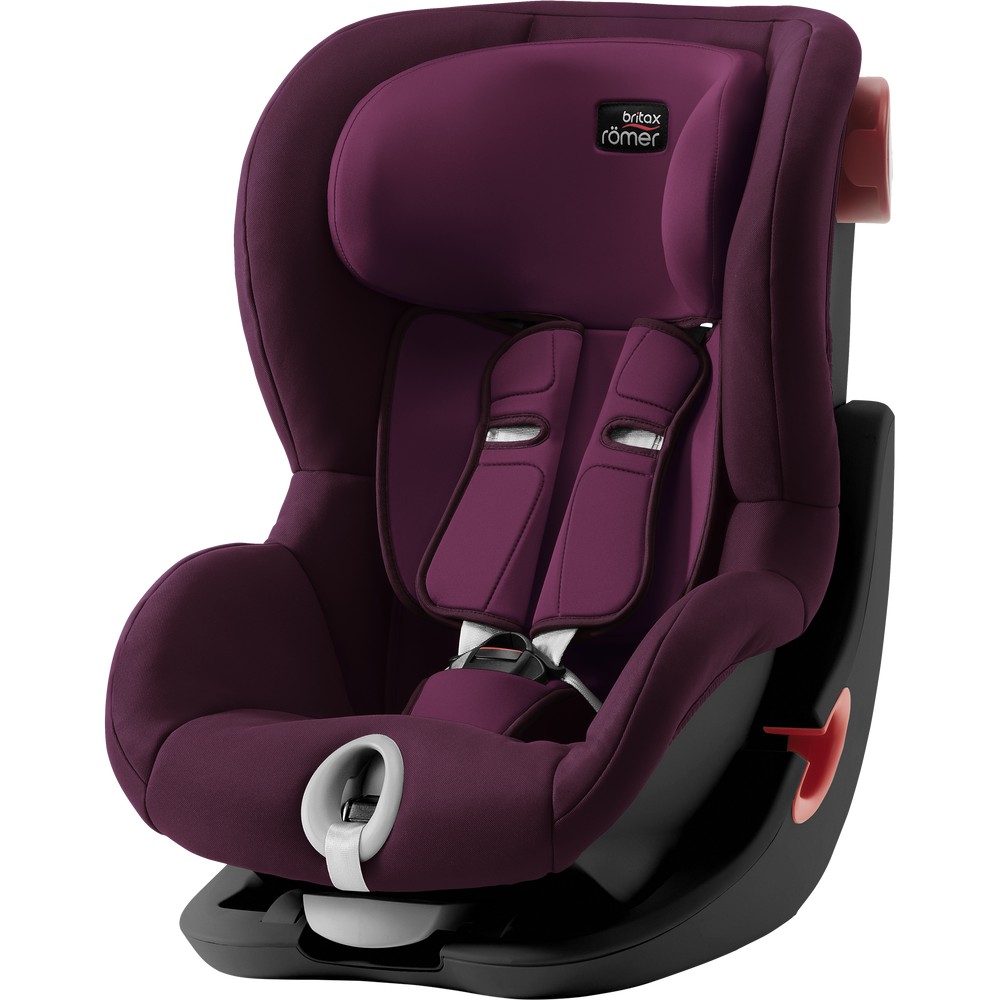 babashop.hu - Britax Römer King II autósülés 9-18kg - Burgundy Red
