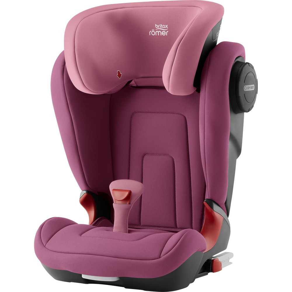 babashop.hu - Britax Römer Kidfix2 S isofix autósülés 15-36 kg - Wine Rose