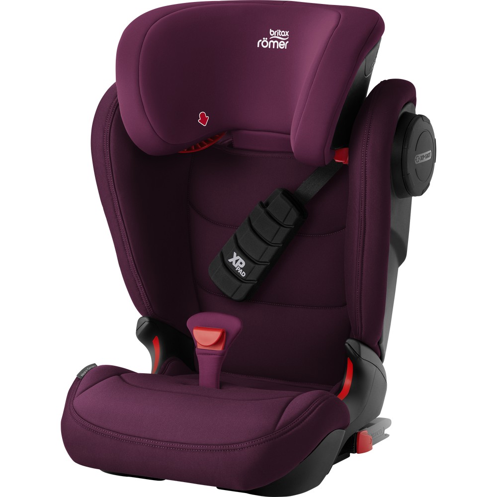 babashop.hu - Britax Römer Kidfix III S isofix autósülés 15-36kg - Burgundy Red