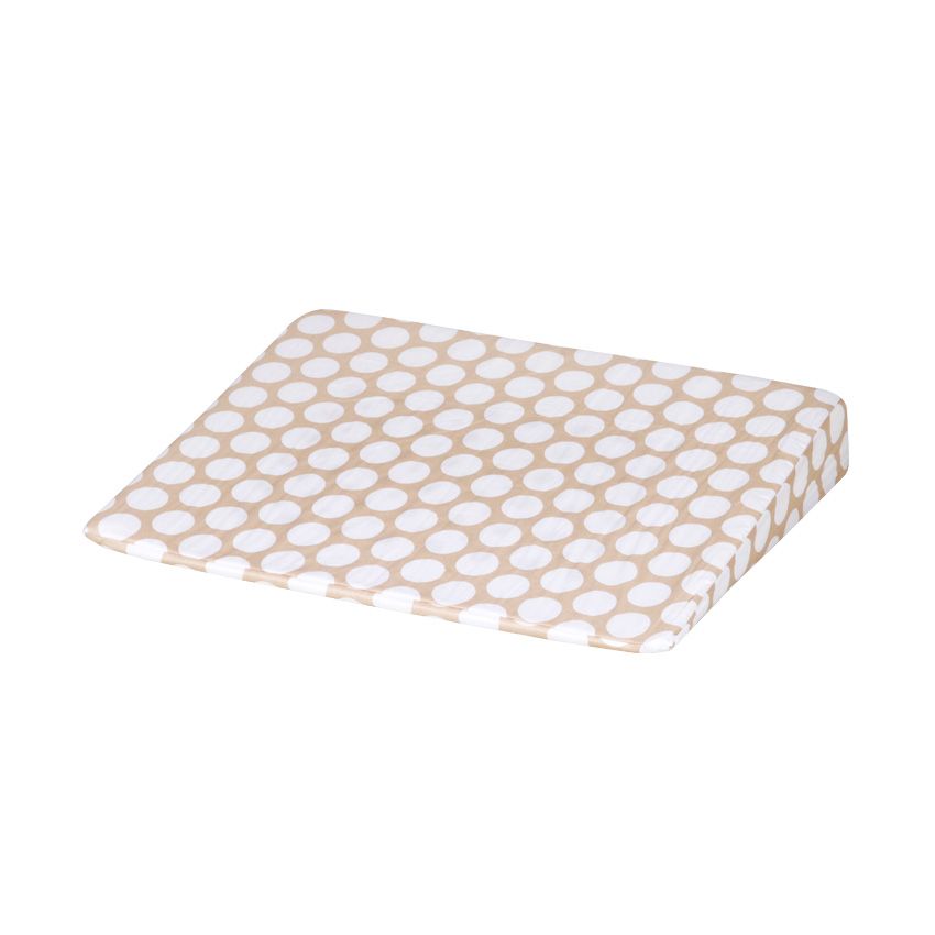 babashop.hu - Lorelli Air comfort légáteresztő párna - Beige Circles (körök)