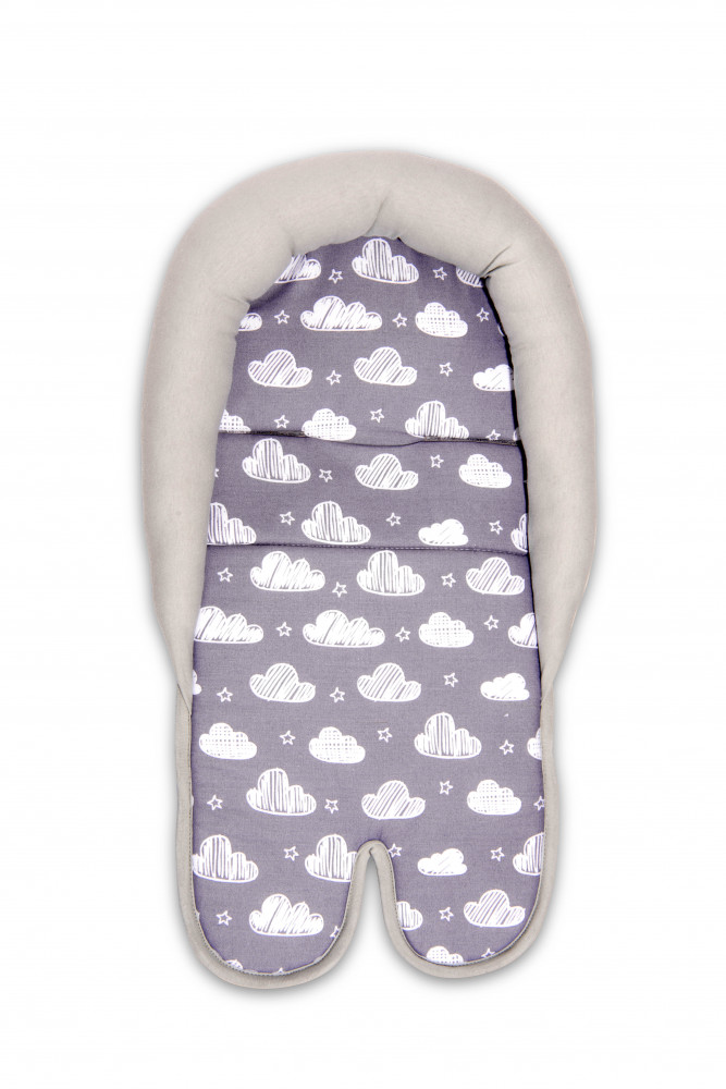 babashop.hu - Lorelli szűkítőbetét autóshordozóba - Clouds gray
