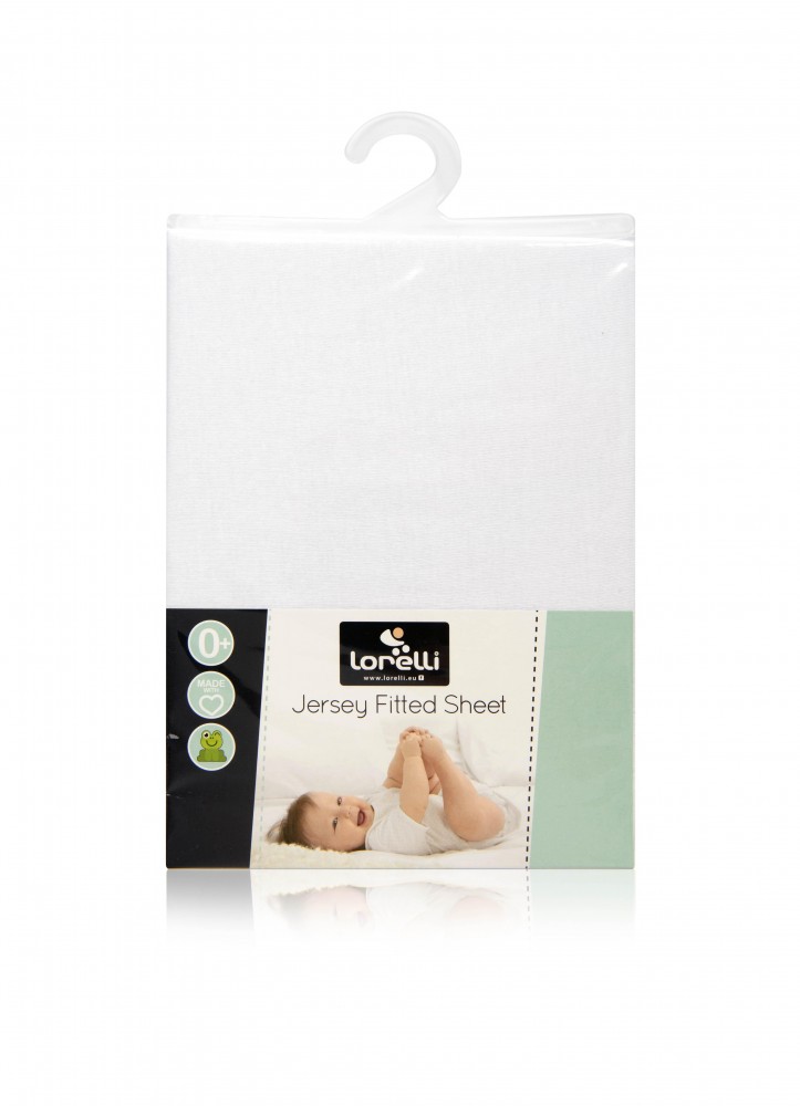 babashop.hu - Lorelli gumis lepedő 60x120 - fehér