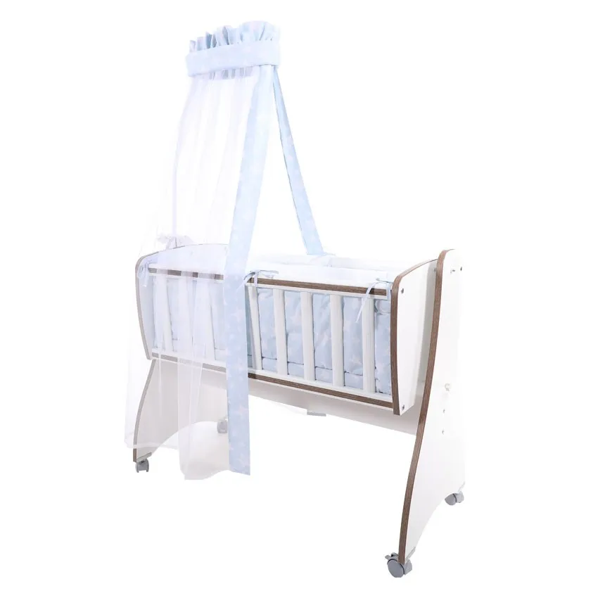 babashop.hu - Lorelli First Dreams ágyneműgarnitúra - Blue Stars
