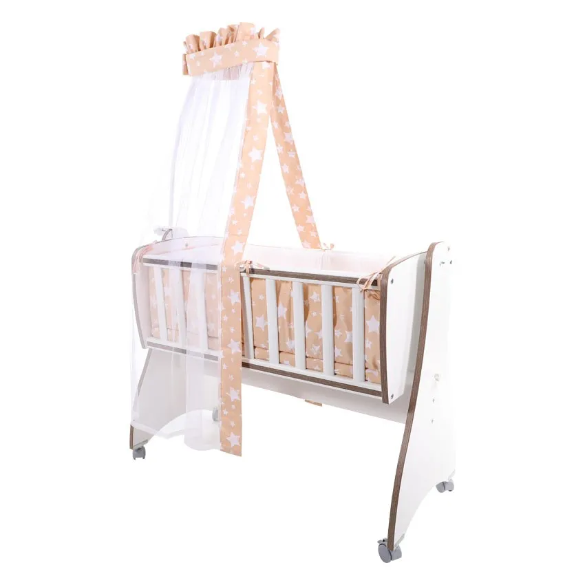 babashop.hu - Lorelli First Dreams ágyneműgarnitúra - Beige Stars