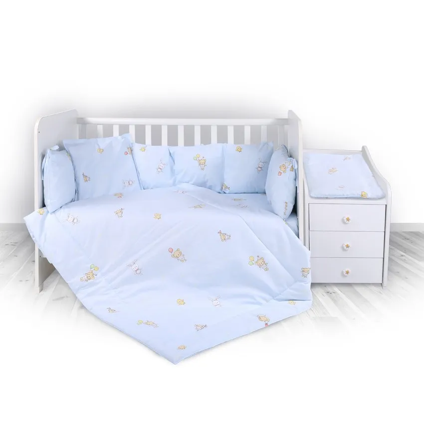 babashop.hu - Lorelli ágyneműgarnitúra Trend kombi ágyhoz - Bear Party Blue