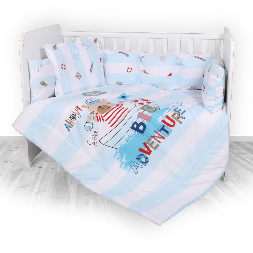 babashop.hu - Lorelli 5 részes ágyneműgarnitúra - Adventure