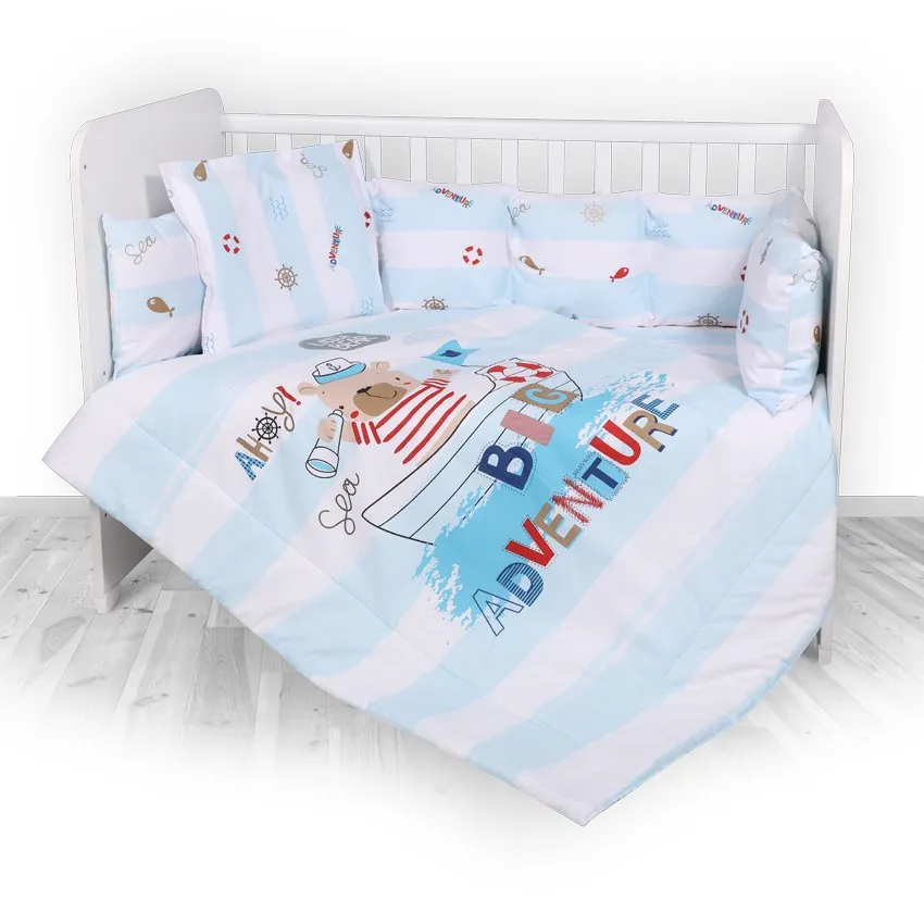 babashop.hu - Lorelli 5 részes ágyneműgarnitúra - Adventure