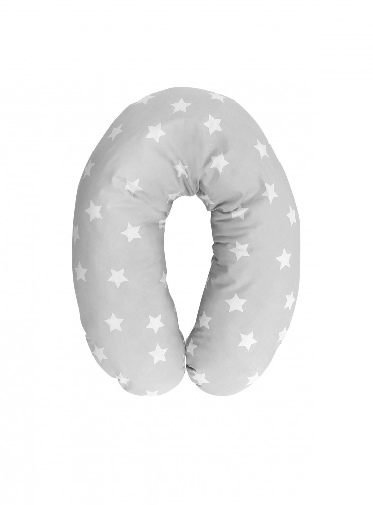 babashop.hu - Lorelli szoptatós párna - Stars grey
