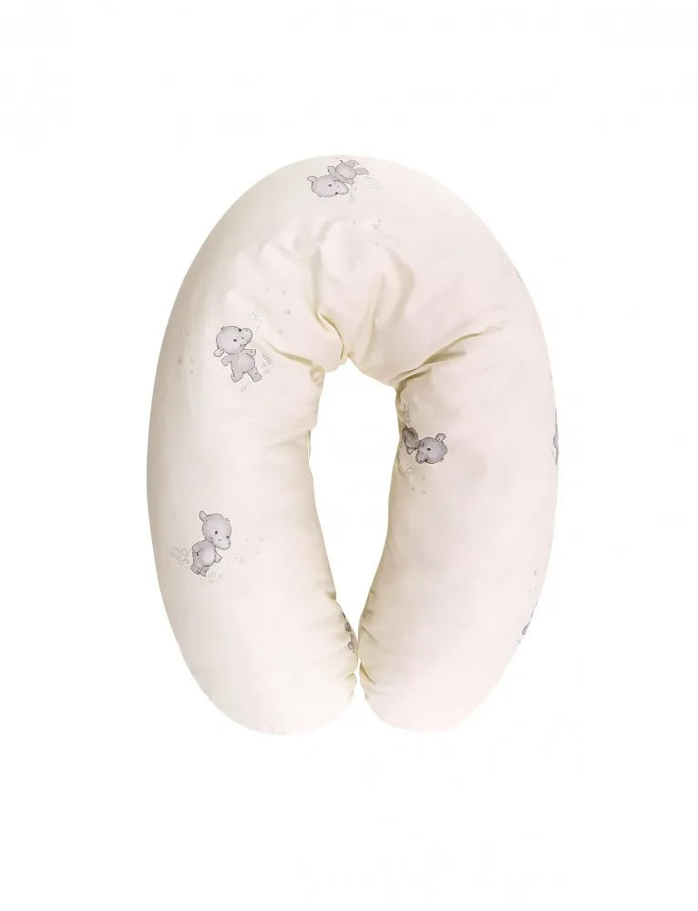 babashop.hu - Lorelli szoptatós párna - Happy Hippo beige